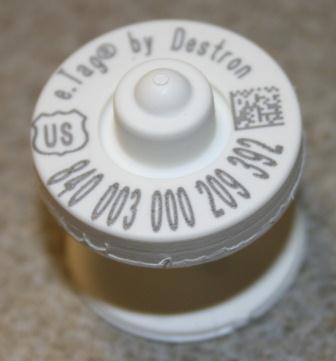 white 840 tag