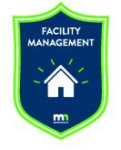 facility management with house icon